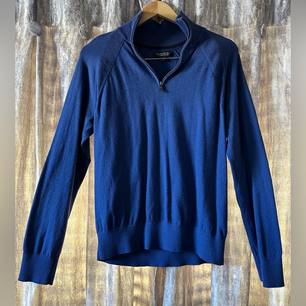 Mens Banana Republic Blue Sweater